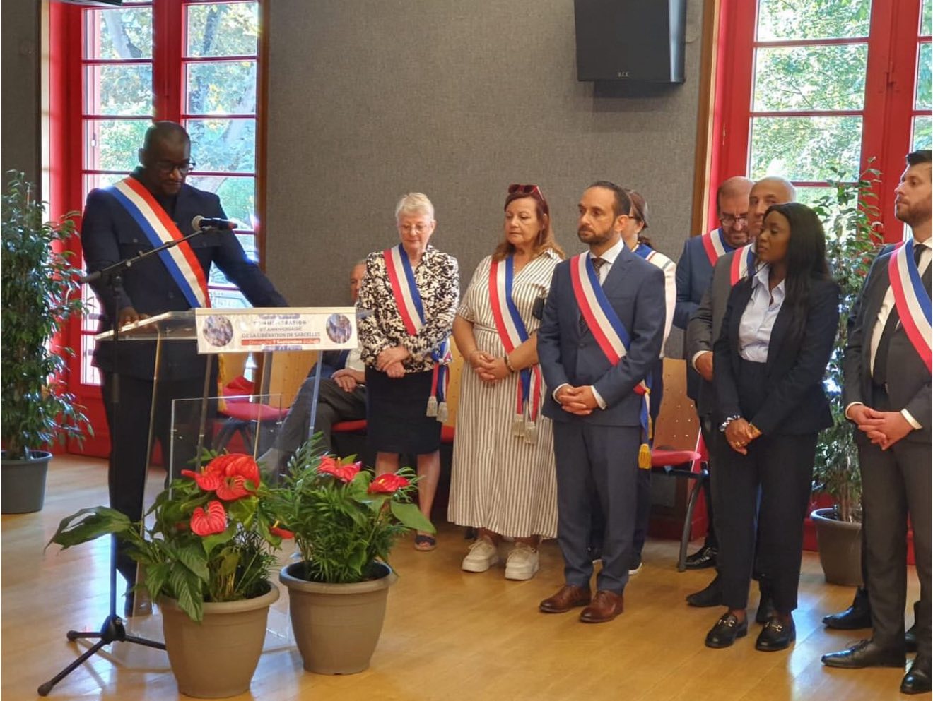 Commémoration du 81e Anniversaire de la Libération de Sarcelles