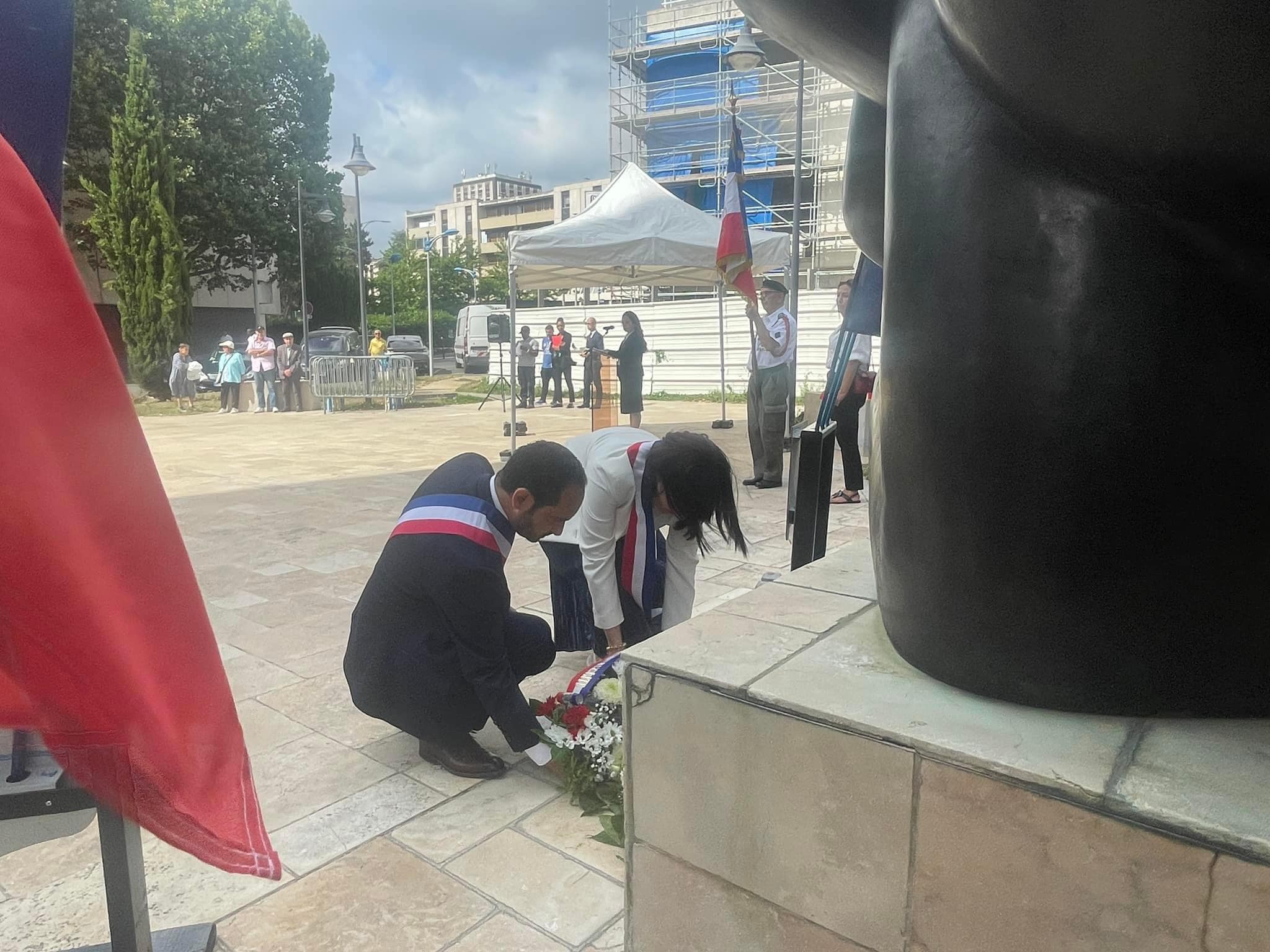 commémoration de la journée nationale à la mémoire des victimes des crimes racistes et antisémites