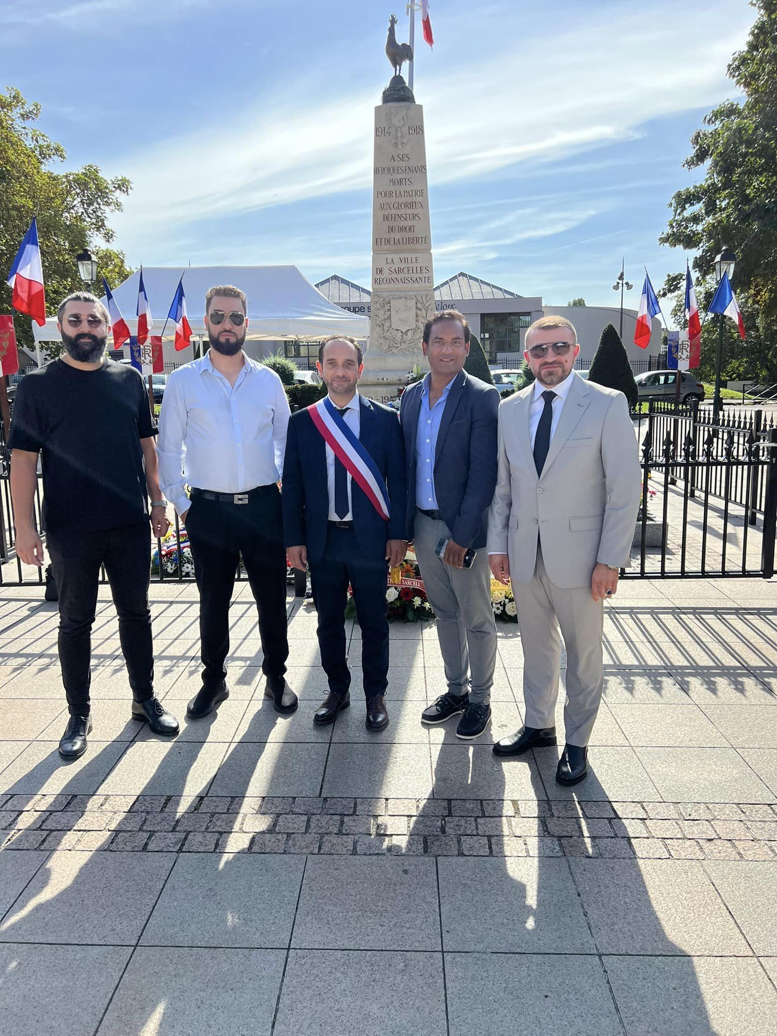 Commémoration du 79e anniversaire de la libération de Sarcelles