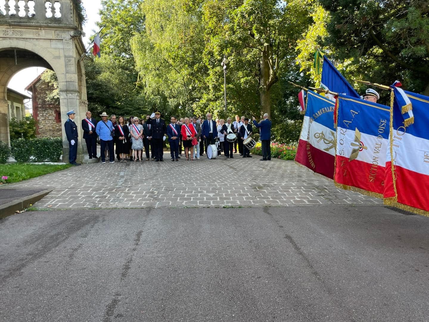 Commémoration du 79e anniversaire de la libération de Sarcelles
