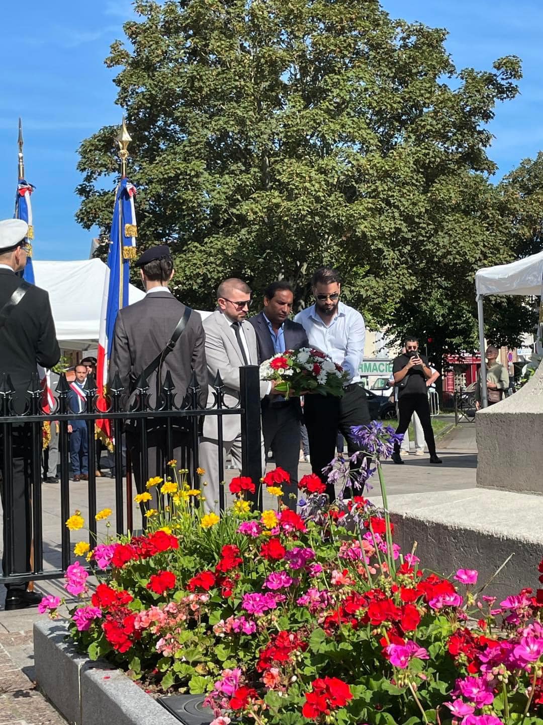 Commémoration du 79e anniversaire de la libération de Sarcelles