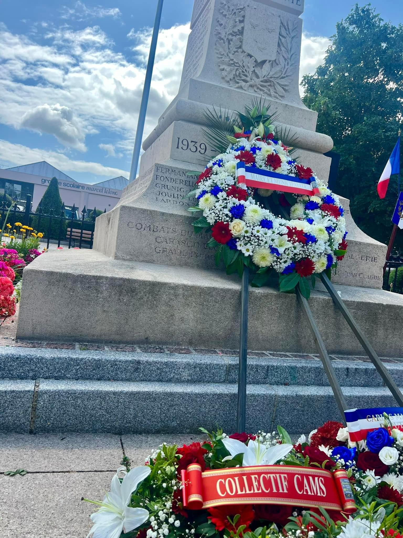 Commémoration du 79e anniversaire de la libération de Sarcelles