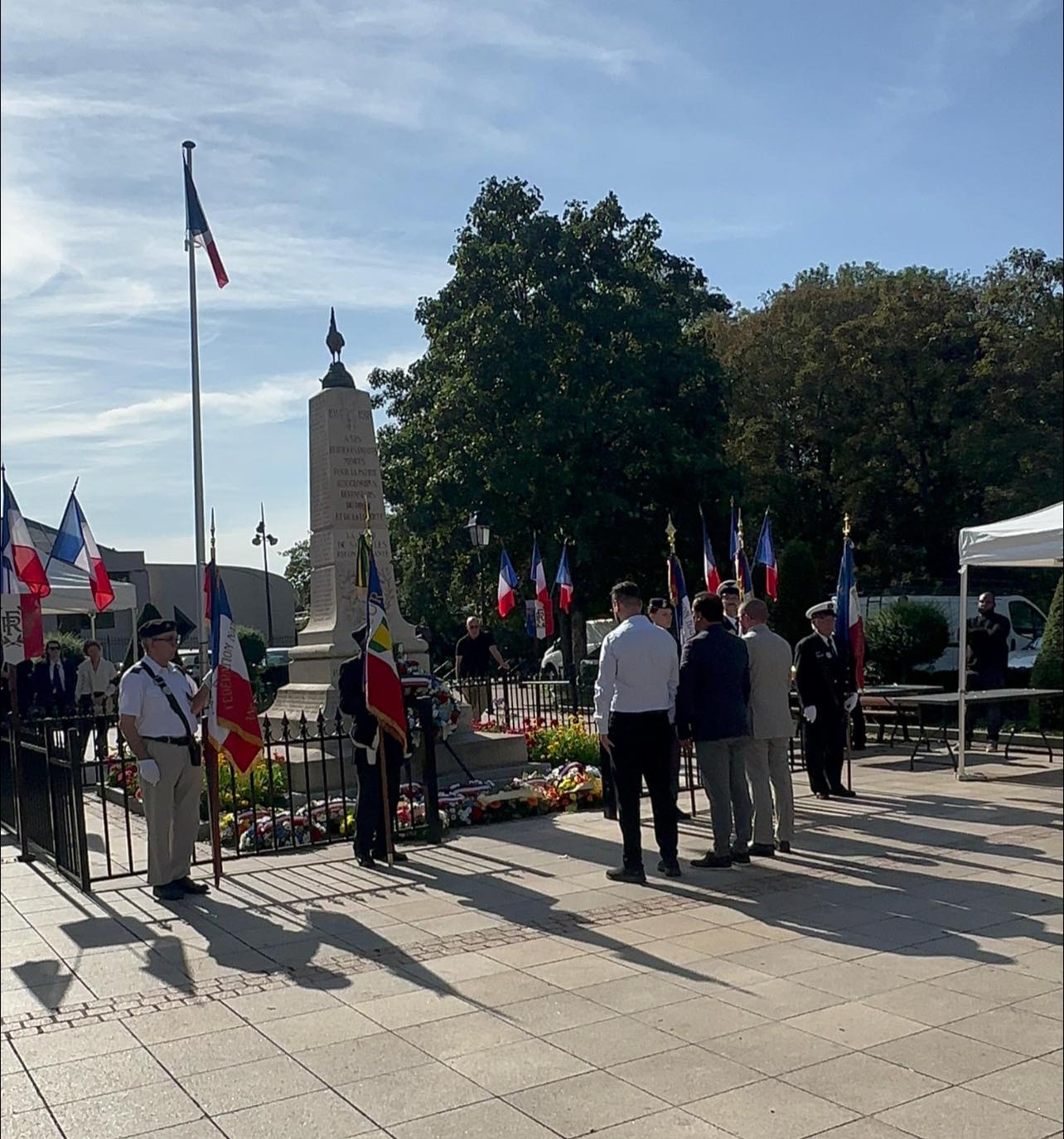 Commémoration du 79e anniversaire de la libération de Sarcelles