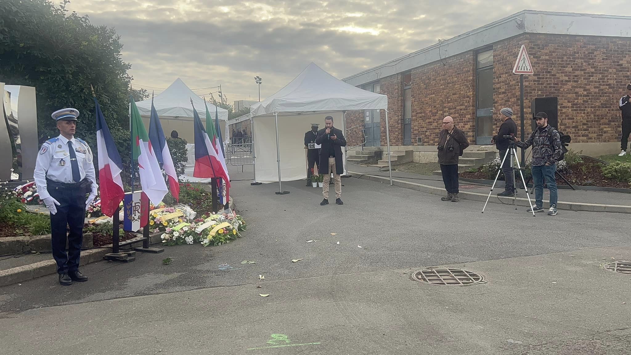 Cérémonie Commémorative en Hommage aux victimes de la répression du 17 octobre 1961