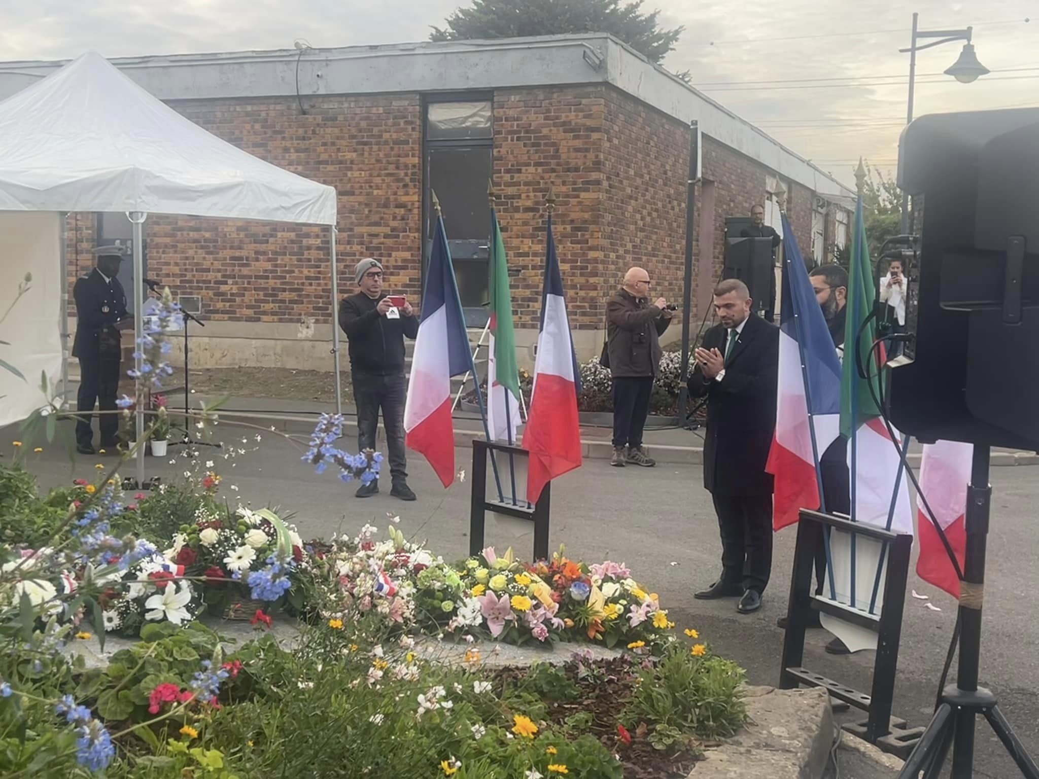 Cérémonie Commémorative en Hommage aux victimes de la répression du 17 octobre 1961