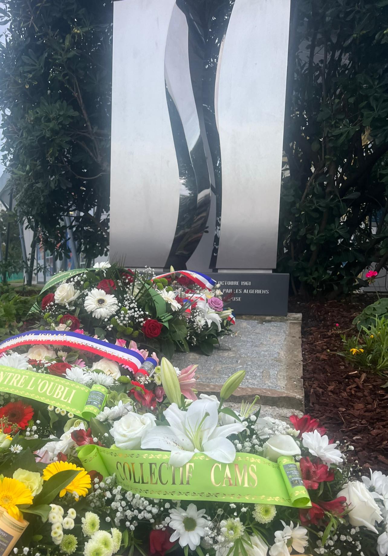Cérémonie Commémorative en Hommage aux victimes de la répression du 17 octobre 1961