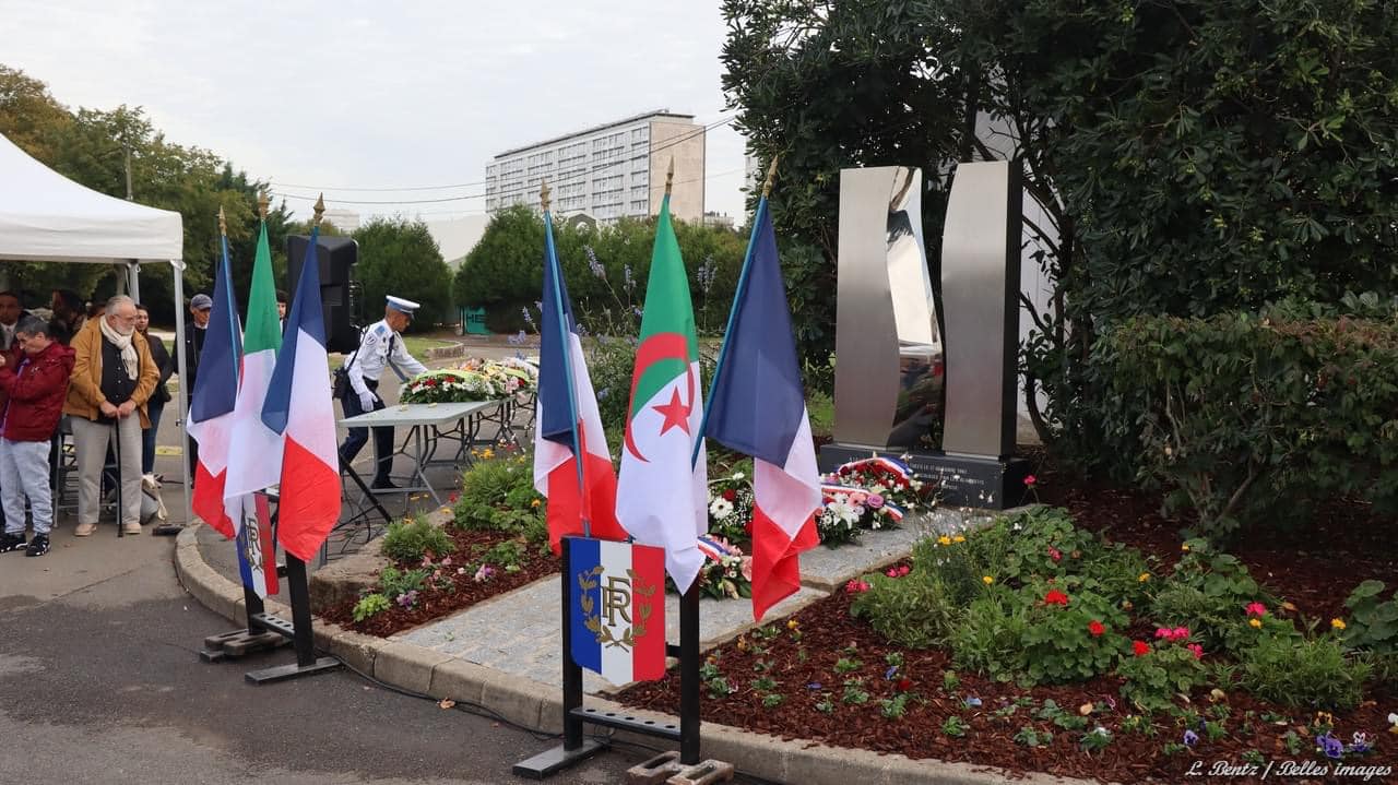 Cérémonie Commémorative en Hommage aux victimes de la répression du 17 octobre 1961