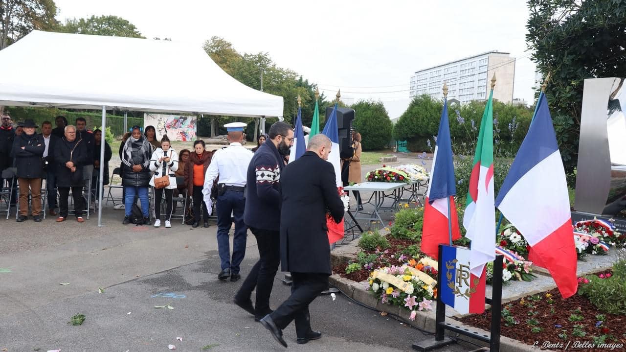 Cérémonie Commémorative en Hommage aux victimes de la répression du 17 octobre 1961