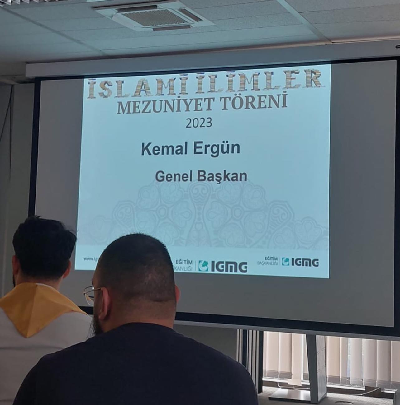 CIMG Sarcelles öğrencimiz İslami ilimler mezuniyet töreni