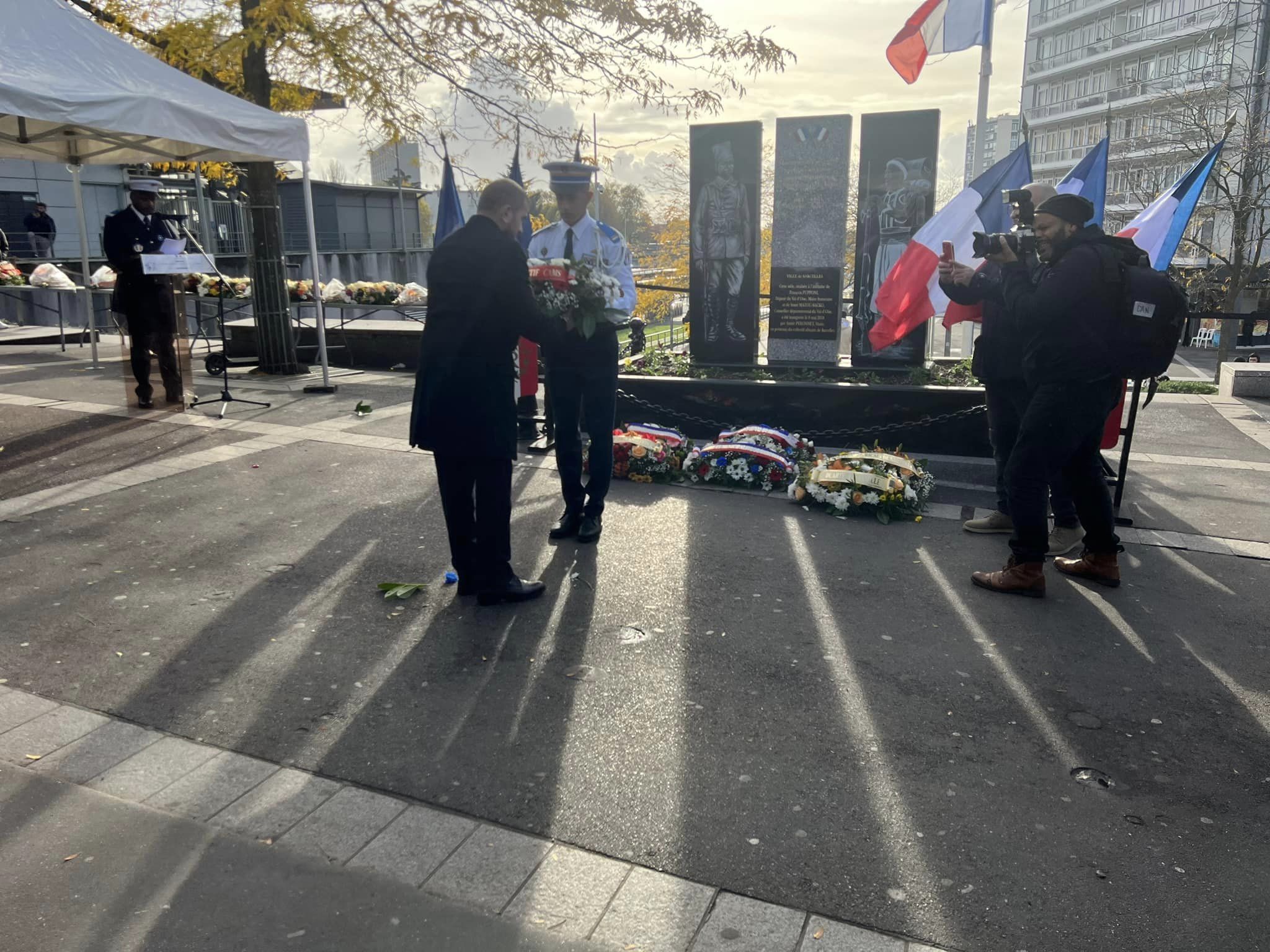 Cérémonie Commémorative de l'Armistice du 11 novembre 1918
