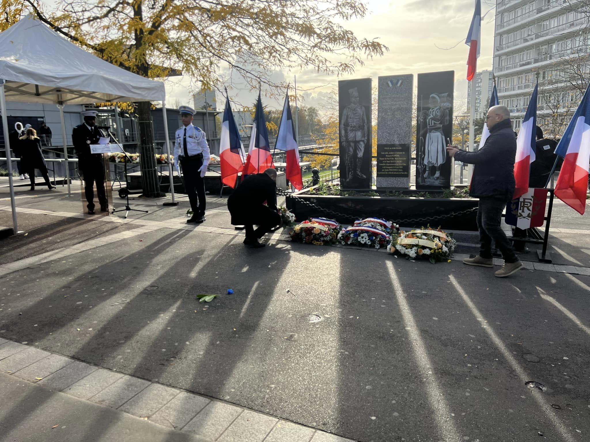Cérémonie Commémorative de l'Armistice du 11 novembre 1918