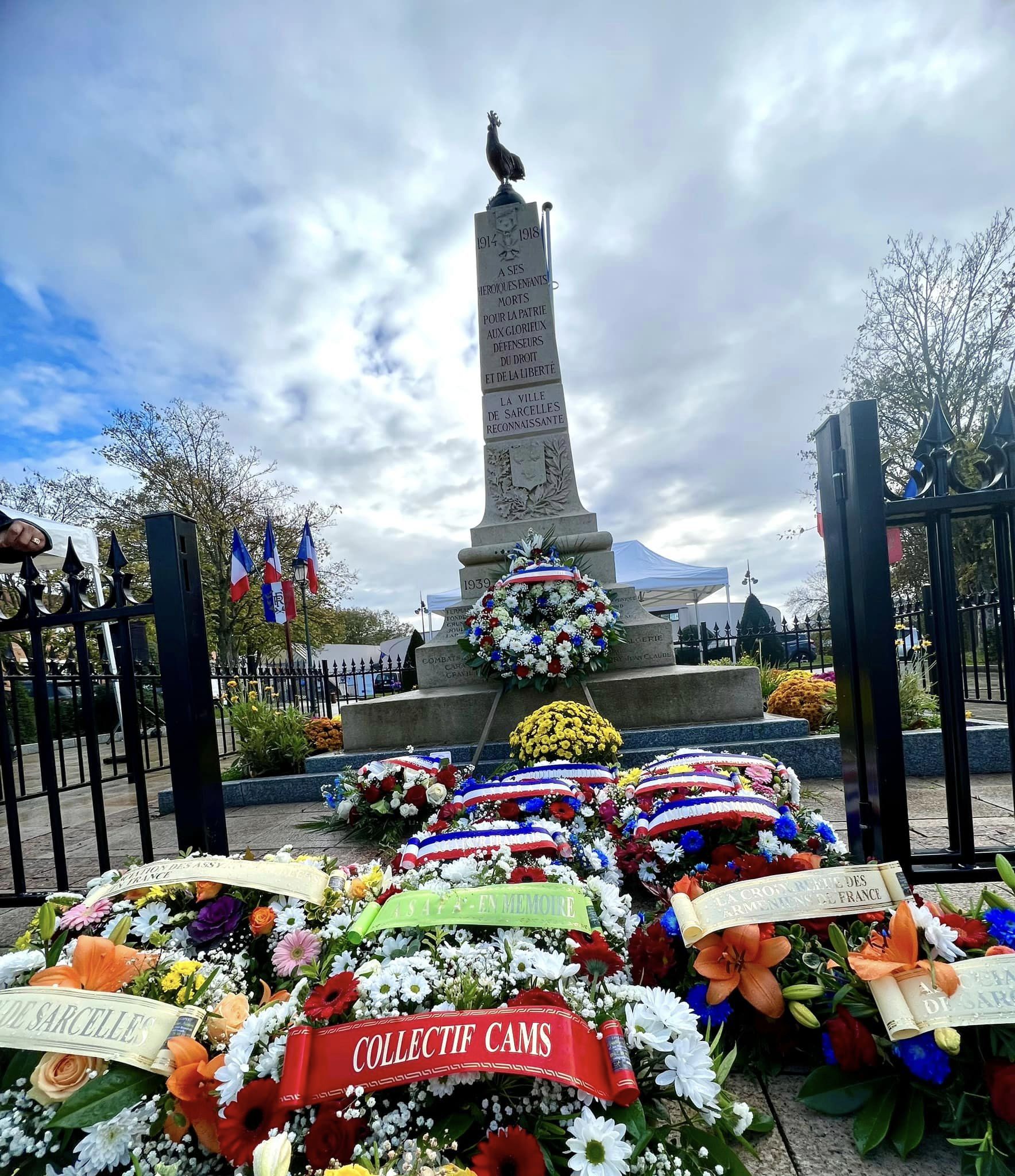 Cérémonie Commémorative de l'Armistice du 11 novembre 1918