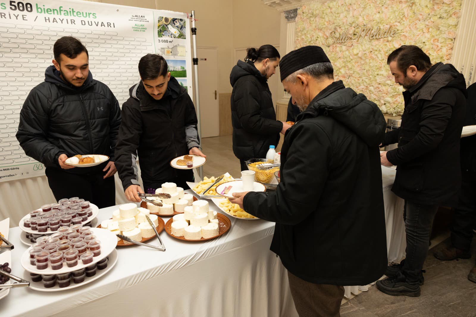 La rencontre des familles autour d’un petit-déjeuner