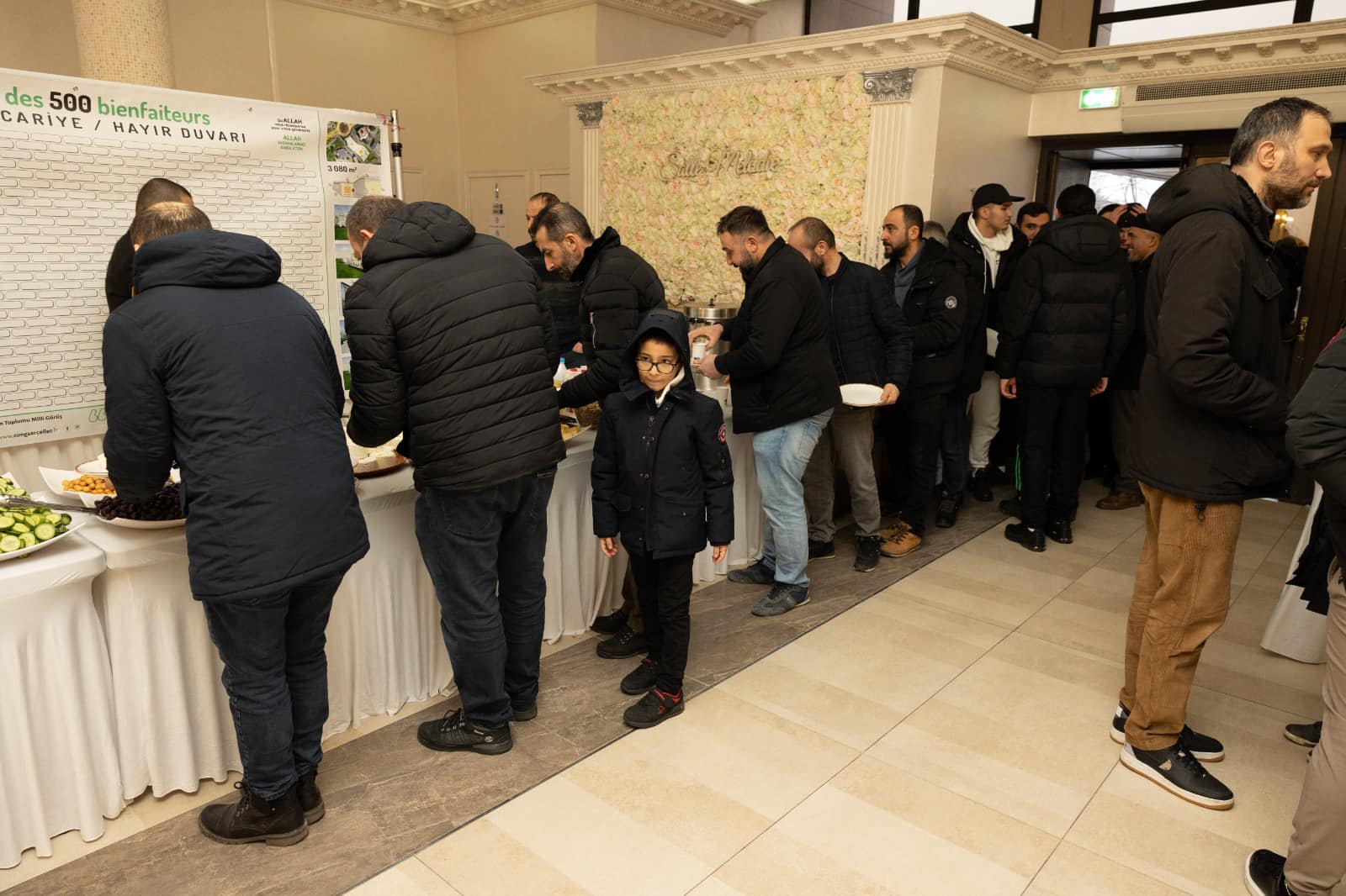 La rencontre des familles autour d’un petit-déjeuner