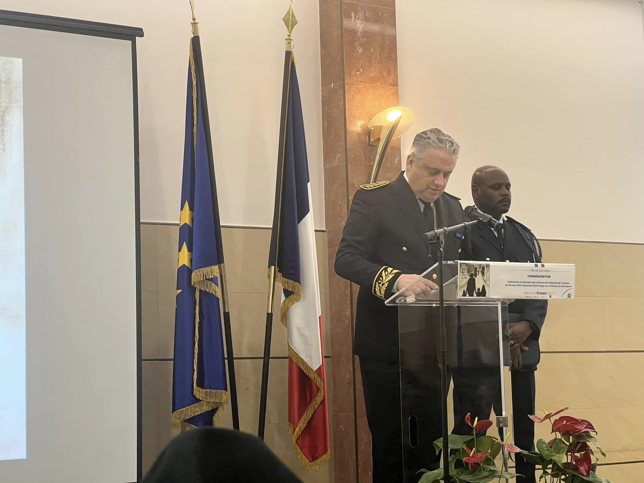 Cérémonie de Commémoration en Mémoire des Victimes de l'attentat de Toulouse