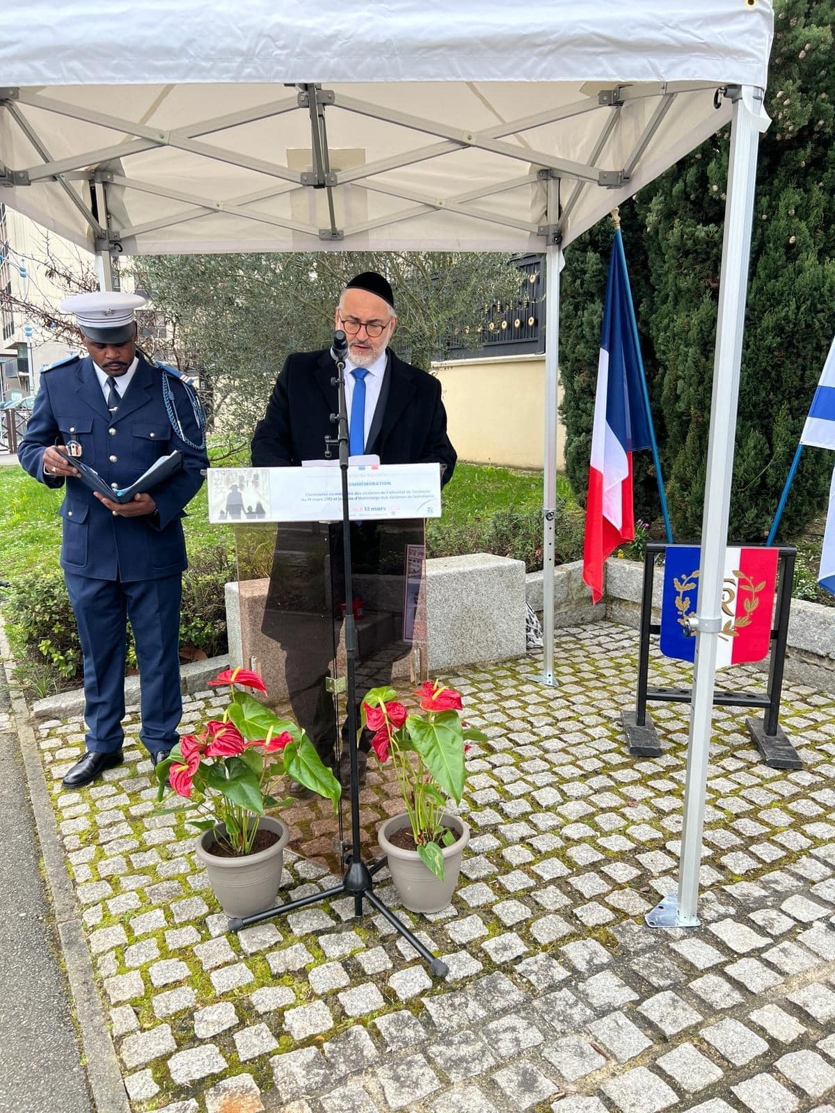 Cérémonie de Commémoration en Mémoire des Victimes de l'attentat de Toulouse