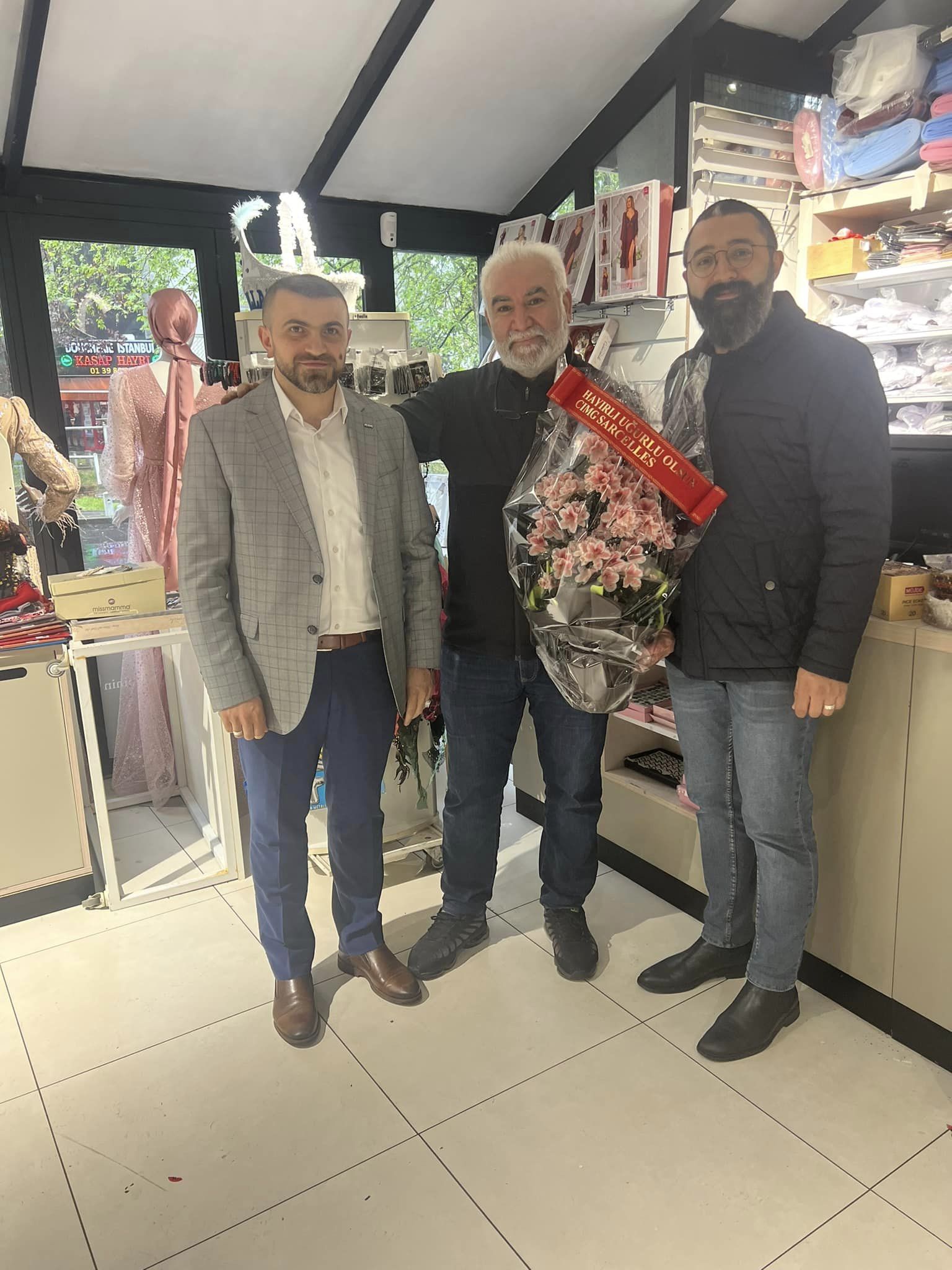 Visite des hommes d'affaires de Sarcelles et des environs