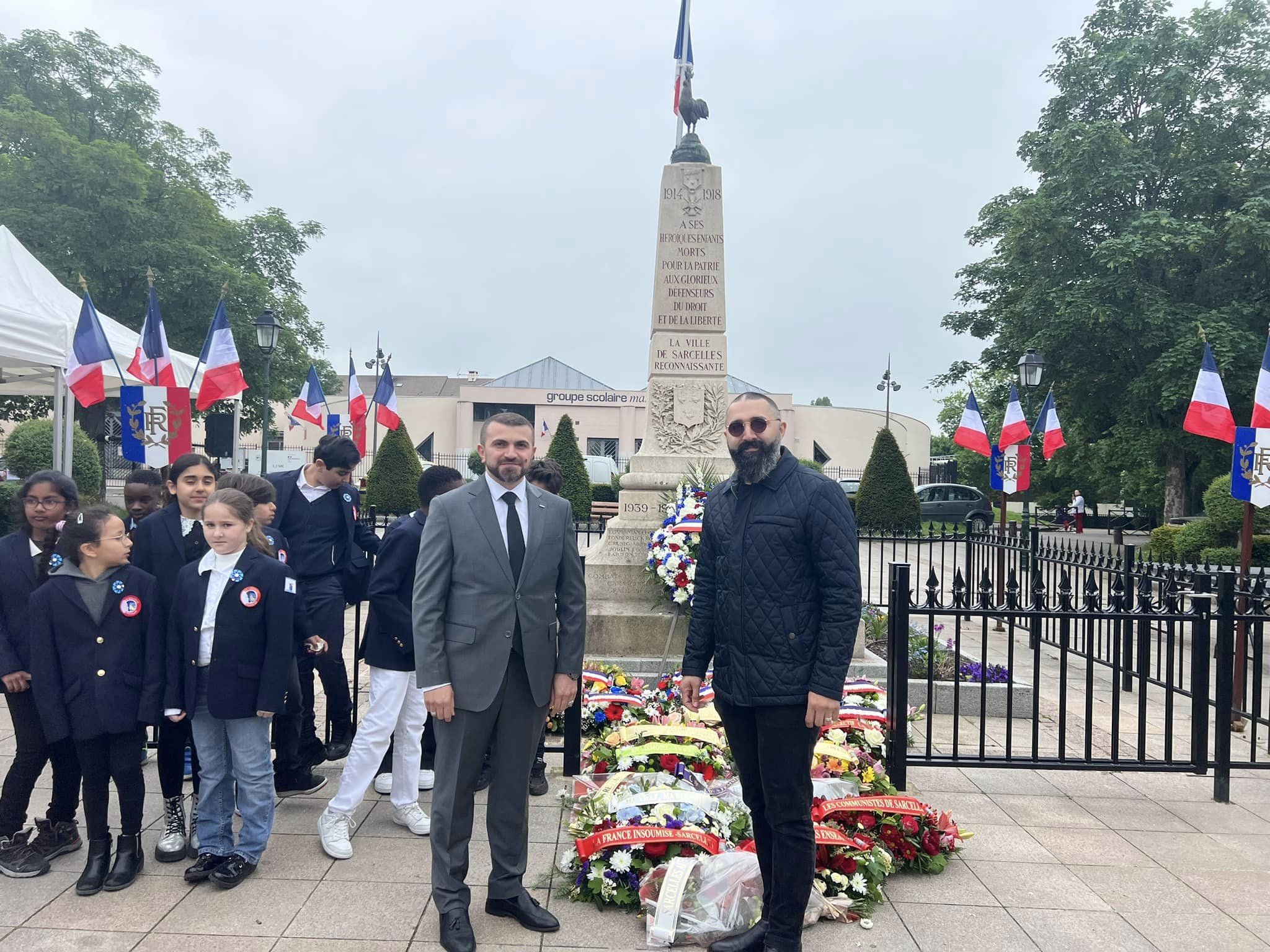 Participation à la Cérémonie commémorative du 79e anniversaire de la victoire du 8 mai 1945