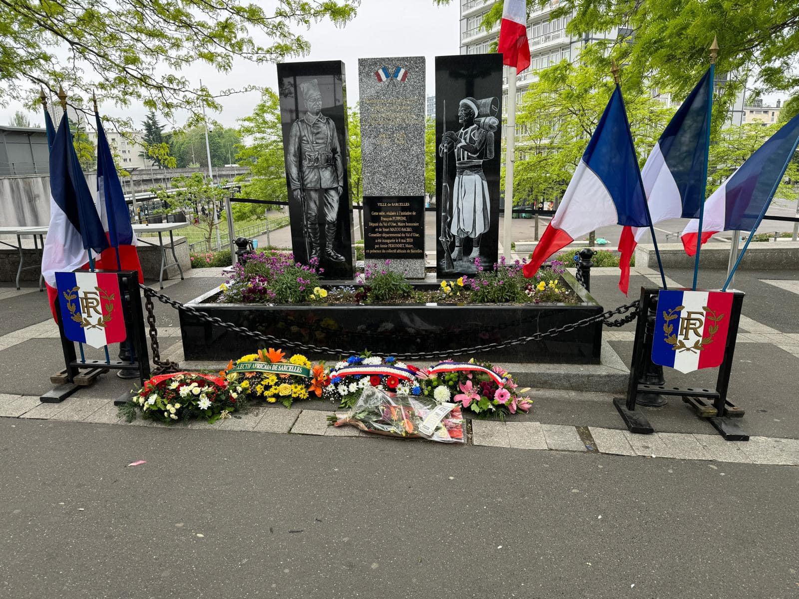 Participation à la Cérémonie commémorative du 79e anniversaire de la victoire du 8 mai 1945