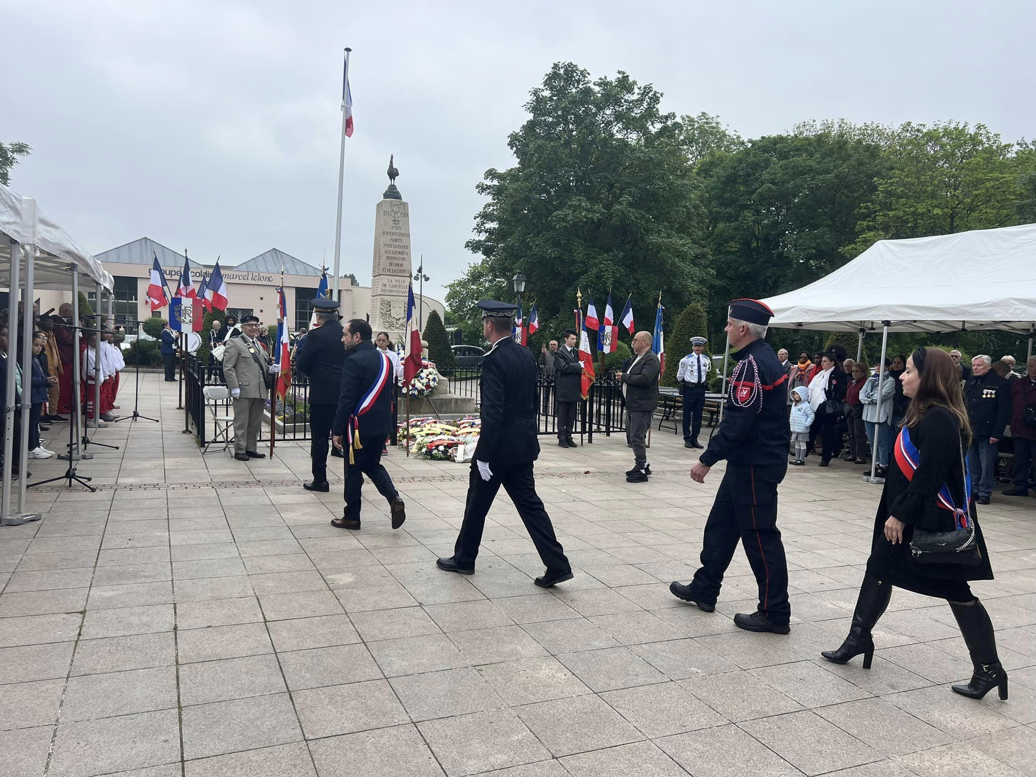 Participation à la Cérémonie commémorative du 79e anniversaire de la victoire du 8 mai 1945
