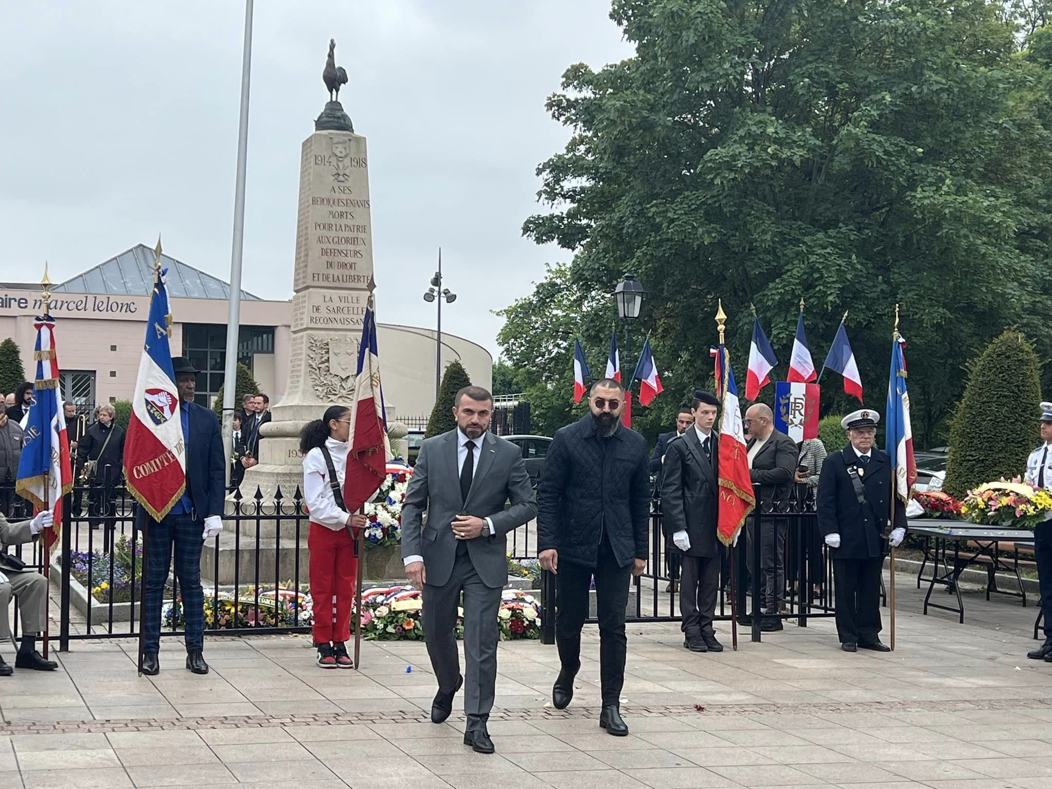 Participation à la Cérémonie commémorative du 79e anniversaire de la victoire du 8 mai 1945