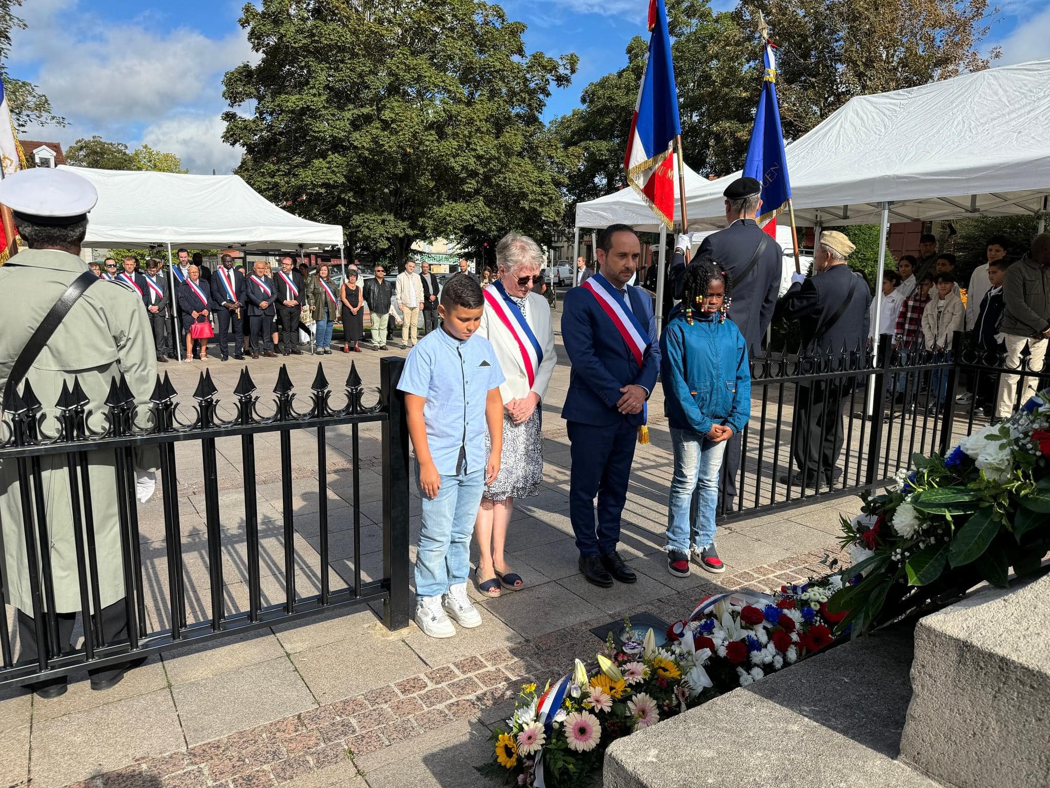 Commémoration du 80e Anniversaire de la Libération de Sarcelles