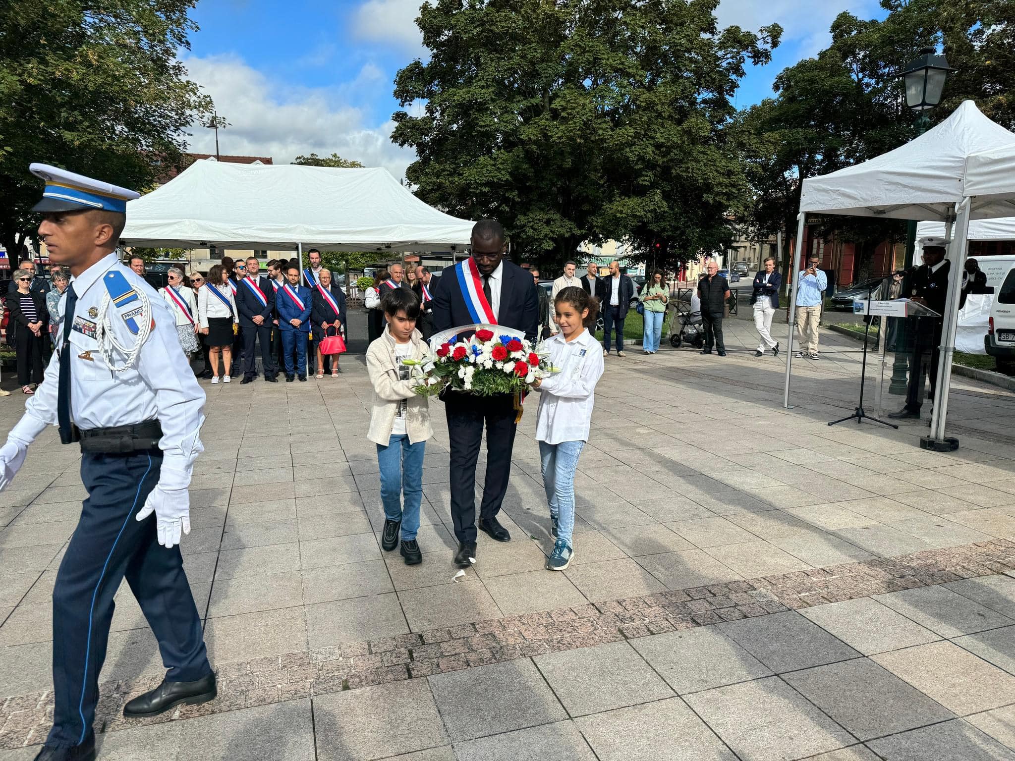 Commémoration du 80e Anniversaire de la Libération de Sarcelles