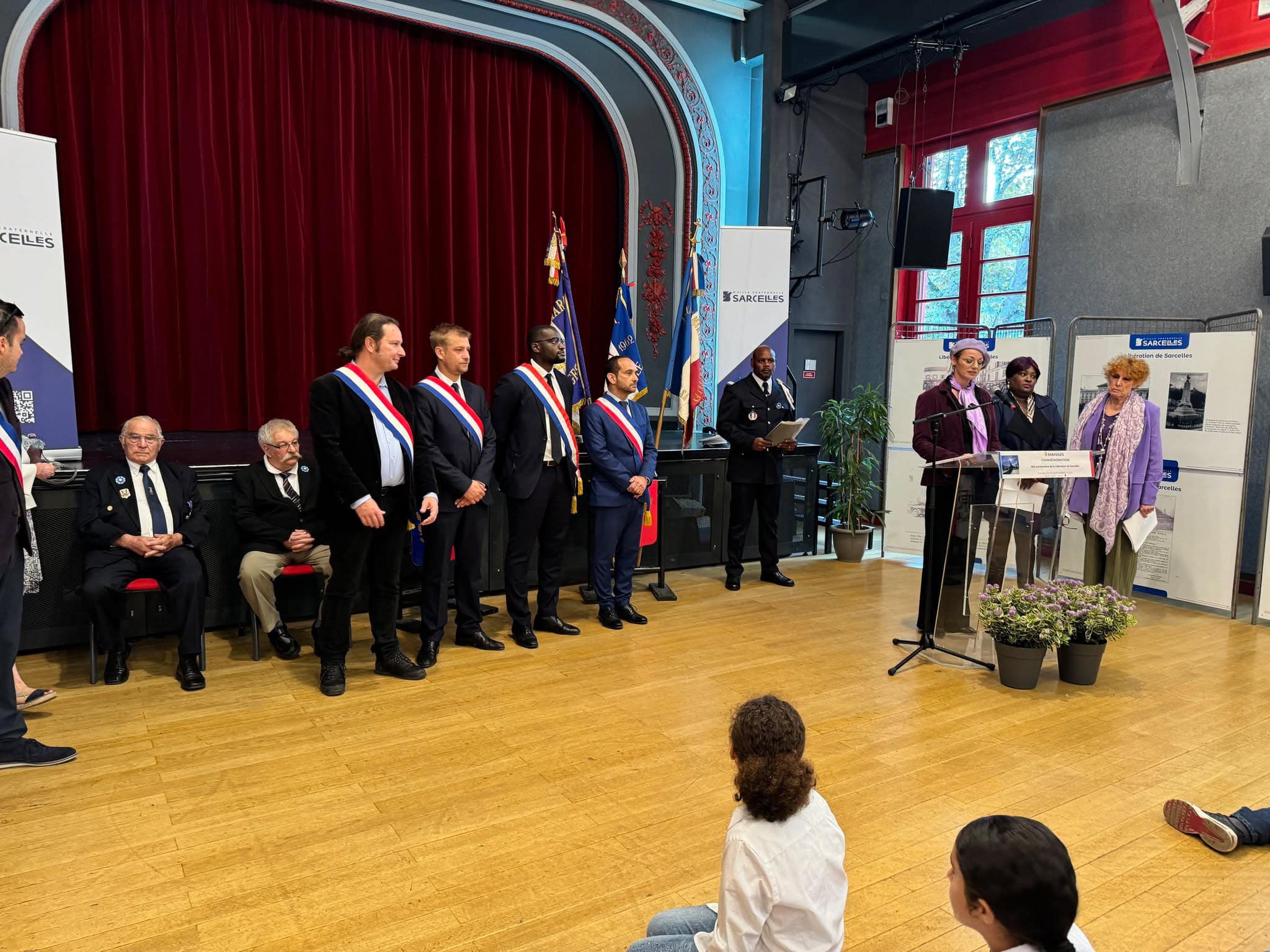 Commémoration du 80e Anniversaire de la Libération de Sarcelles