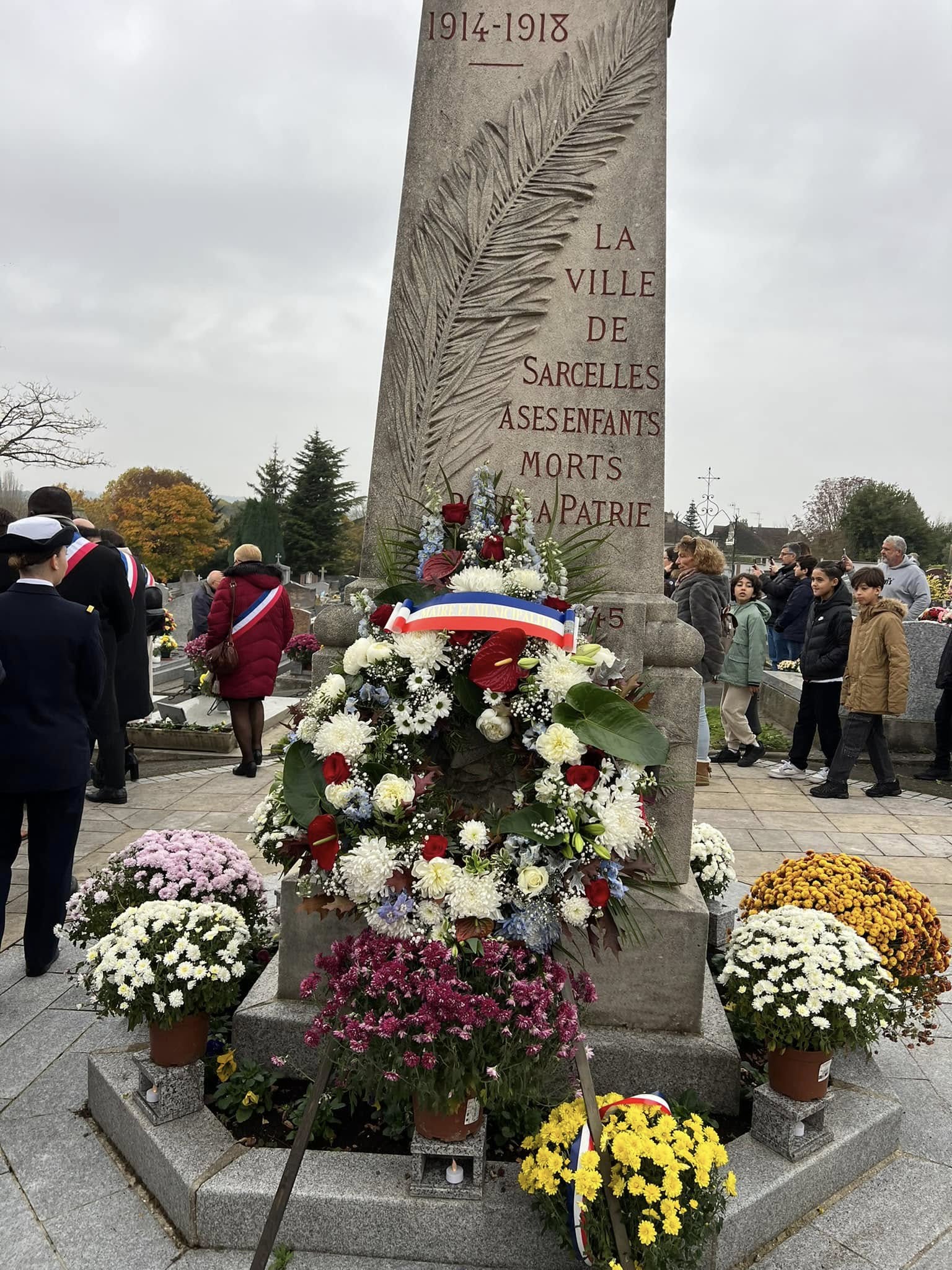Commémoration de l’Armistice du 11 novembre 1918