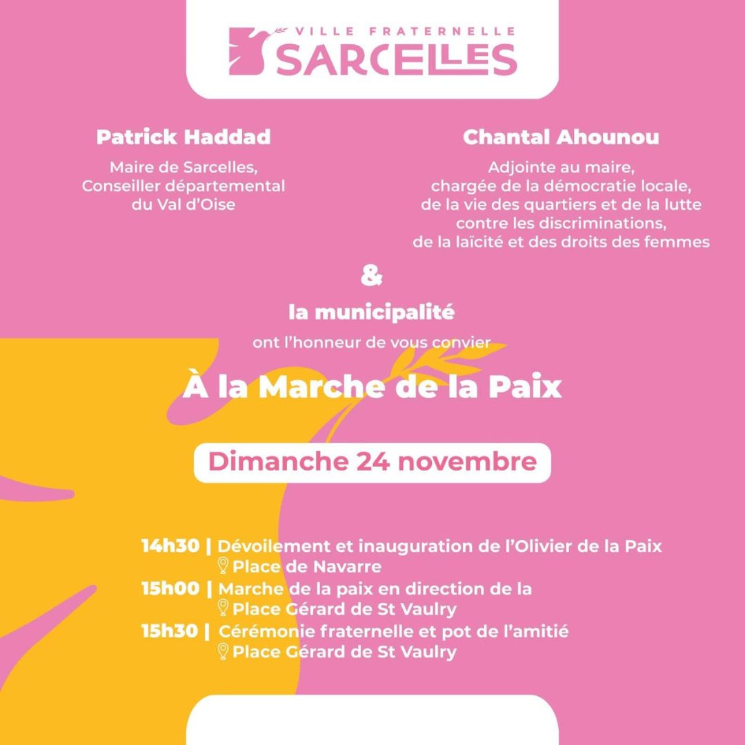 Participation à la Marche de la Paix