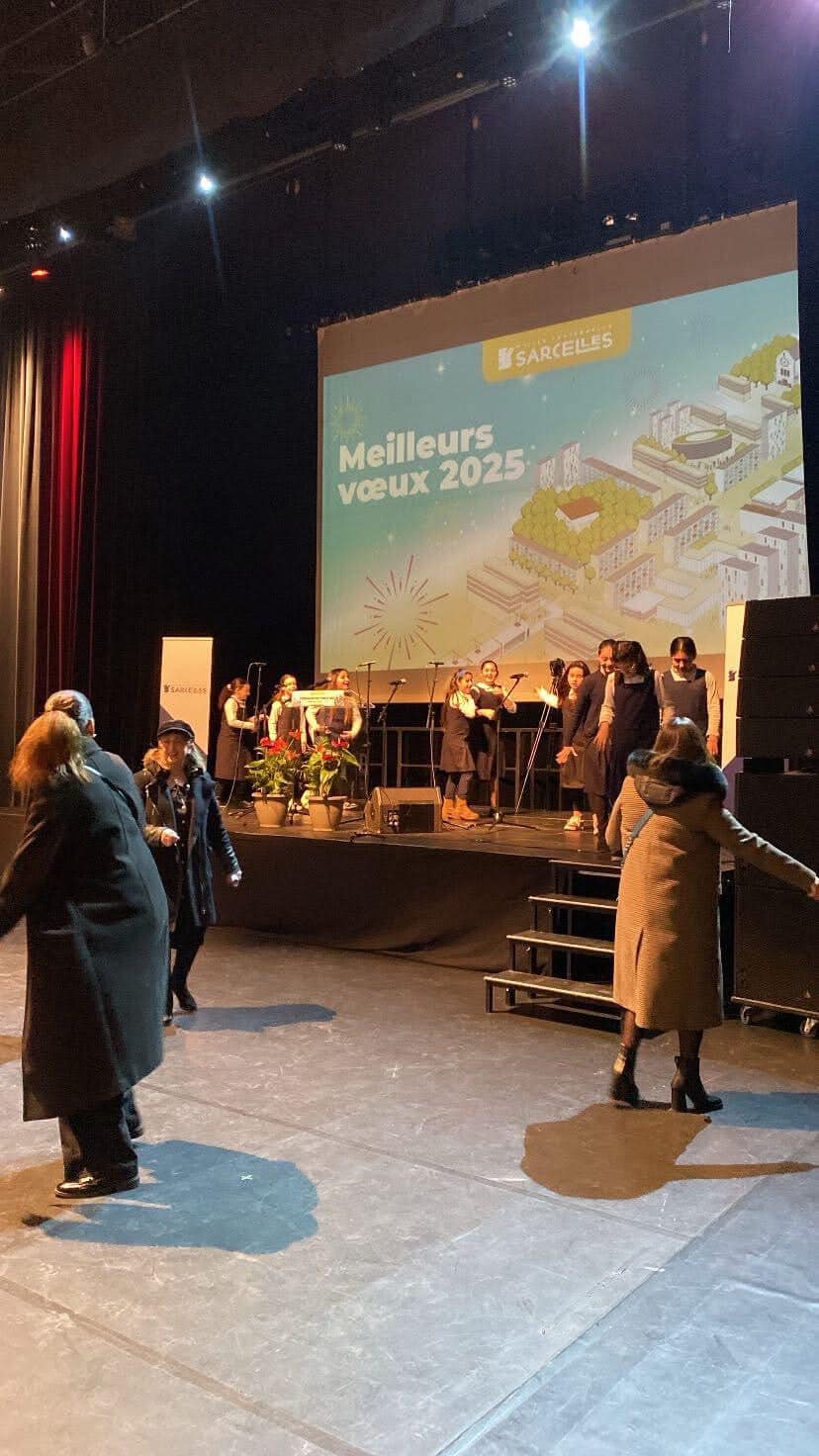 Participation à la cérémonie des vœux 2025