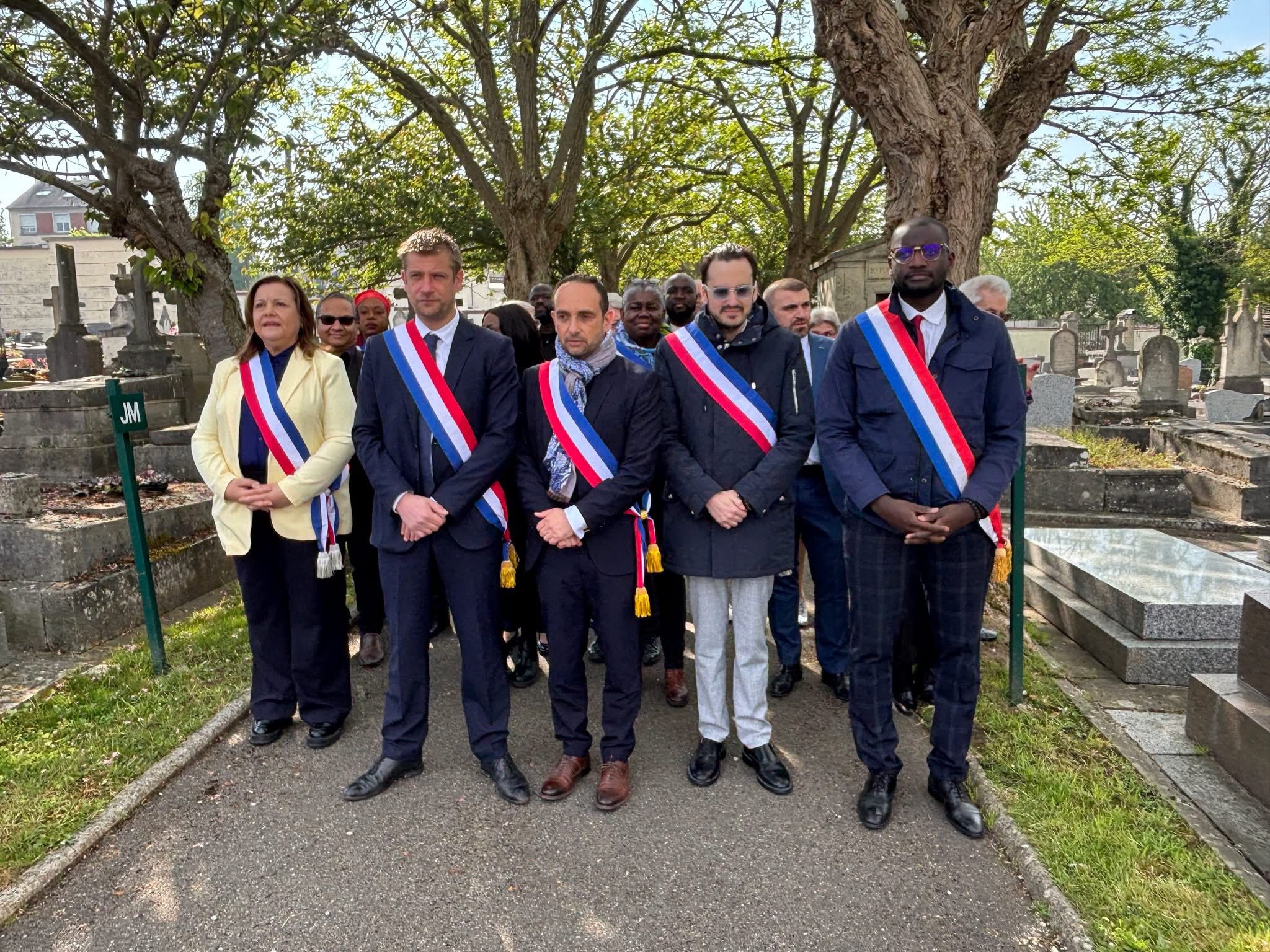 Hommage aux victimes de la déportation
